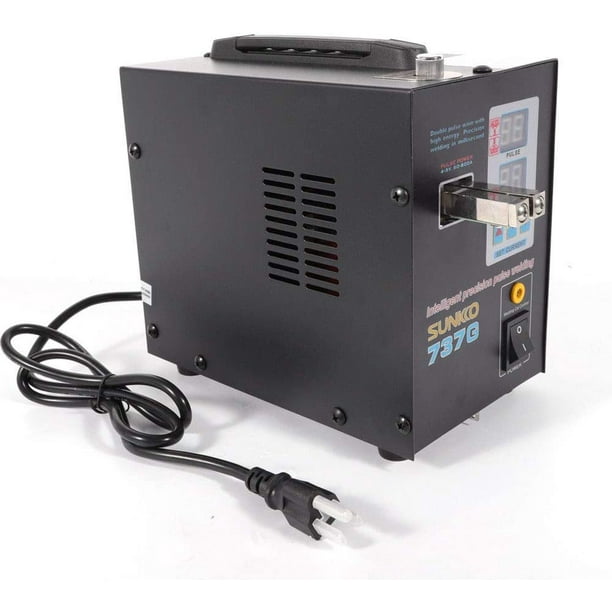 Low-Power Welding Machine 737G Portable DIY Mini Battery Spot Welder with Pulse Current Display Hand Held AC110V Low-Power Welding Machine 737G Portable DIY Mini Battery Spot Welder with Pulse Current Display Hand Held AC110V